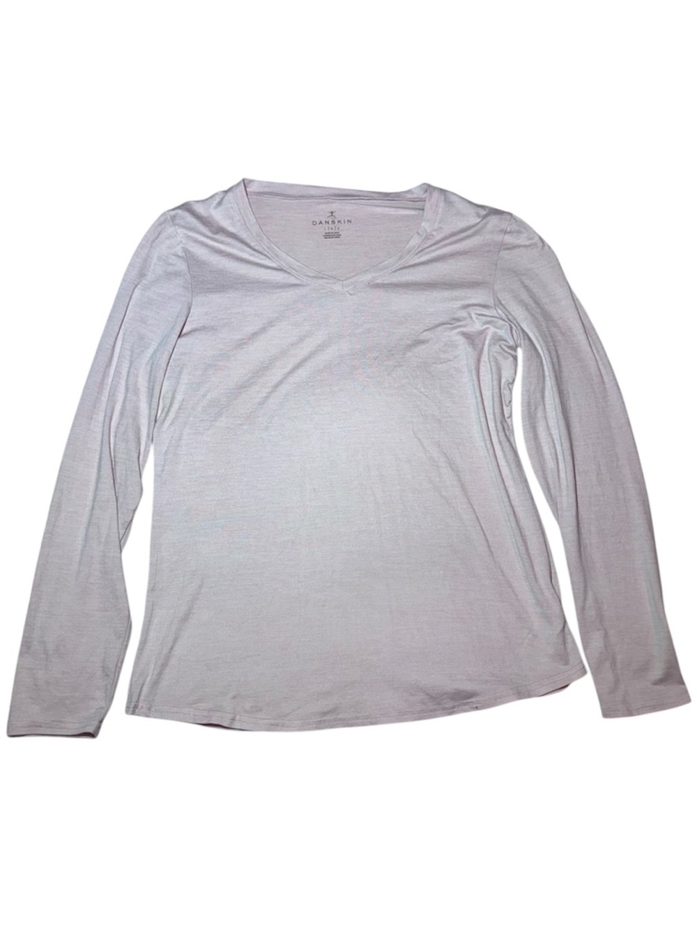 Danskin V-Neck Long Sleeve Shirt